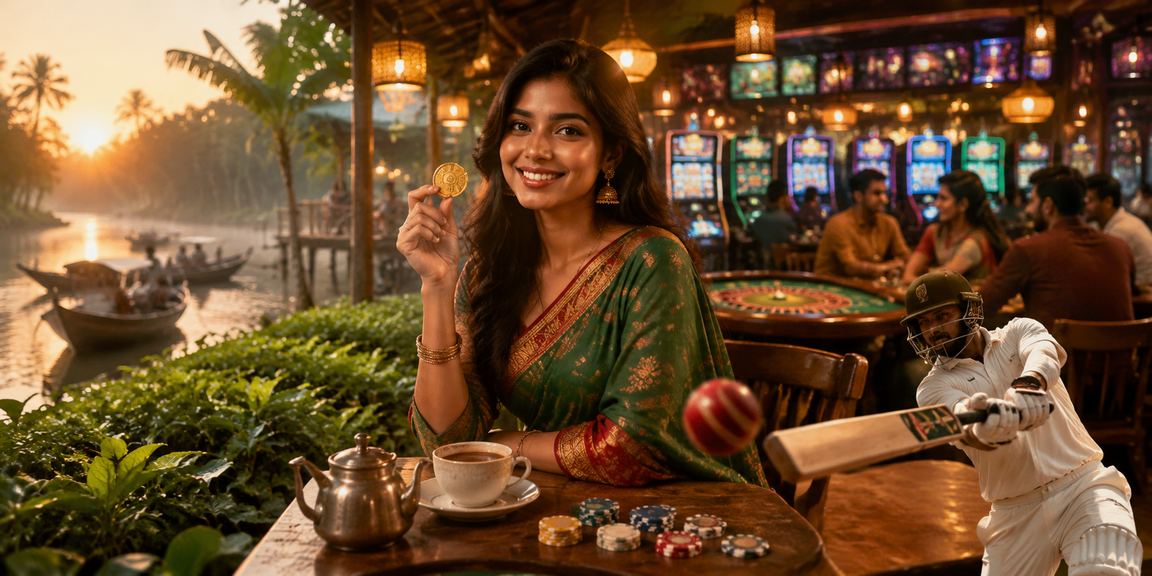 বরিশালের চা বাগানে ক্রিকেট বেটিং করছেন ব্যবহারকারী